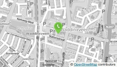 Bekijk kaart van Gebackerij van den Berg in Waddinxveen