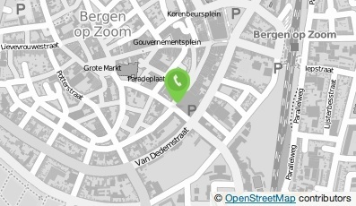 Bekijk kaart van PostNL postkantoor in Bergen op Zoom