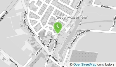 Bekijk kaart van PostNL postkantoor in Nieuw-Vossemeer
