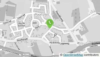 Bekijk kaart van PostNL postkantoor in Poortvliet