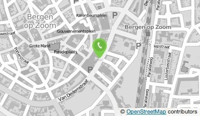 Bekijk kaart van Tempo-Team in Bergen op Zoom