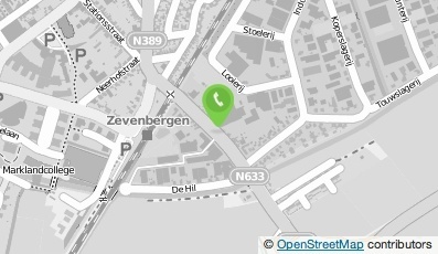 Bekijk kaart van Tempo-Team in Zevenbergen
