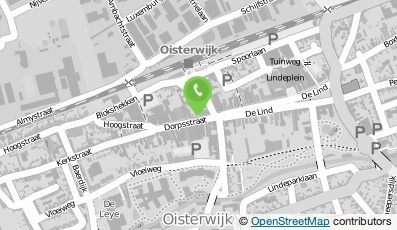 Bekijk kaart van PostNL postkantoor in Oisterwijk