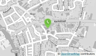 Bekijk kaart van PostNL postkantoor in Meijel