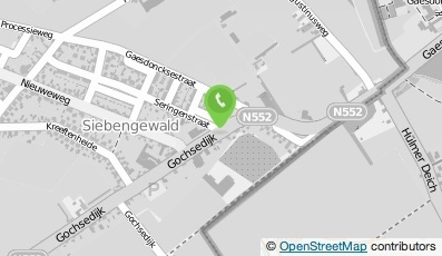 Bekijk kaart van PostNL postkantoor in Siebengewald