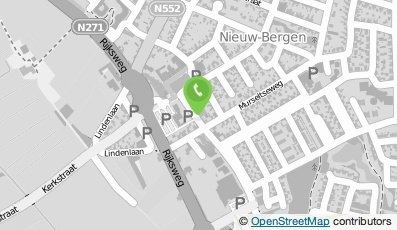 Bekijk kaart van PostNL postkantoor in Bergen (Limburg)