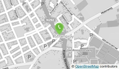 Bekijk kaart van PostNL postkantoor in Stramproy
