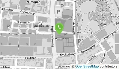 Bekijk kaart van Hogeschool van Arnhem en Nijmegen in Nijmegen