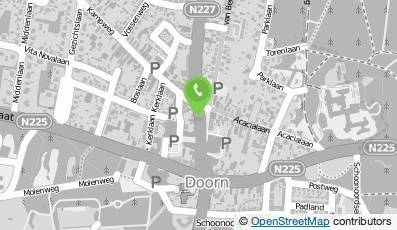 Bekijk kaart van Street One in Doorn
