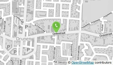 Bekijk kaart van Street One in Drunen