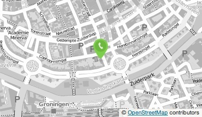 Bekijk kaart van Stenden Hogeschool in Groningen