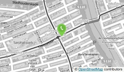 Bekijk kaart van Partou Kleine Mol 412 in Amsterdam