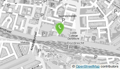 Bekijk kaart van Benu Apotheek Eureka in Dordrecht