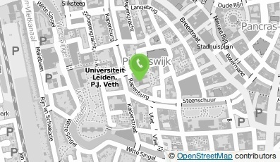 Bekijk kaart van Universiteit Leiden Hoofdkantoor in Leiden