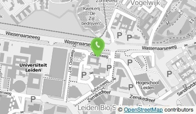 Bekijk kaart van Universiteit Leiden in Leiden