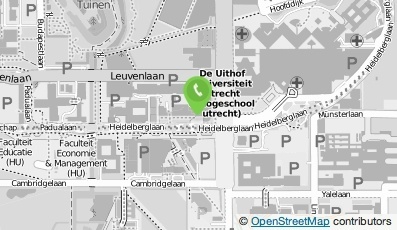 Bekijk kaart van Universiteit Utrecht Hoofdkantoor in Utrecht