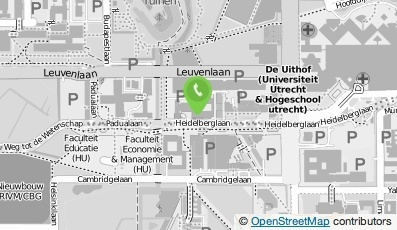 Bekijk kaart van Universiteit Utrecht in Utrecht
