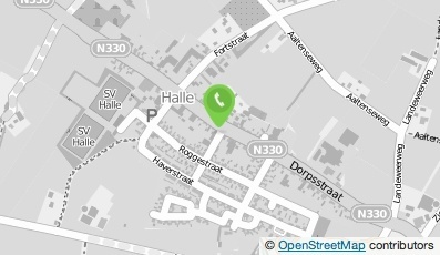 Bekijk kaart van PostNL postkantoor in Halle