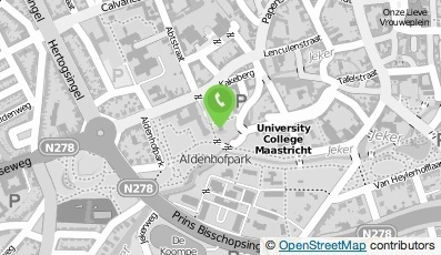Bekijk kaart van Universiteit Maastricht in Maastricht