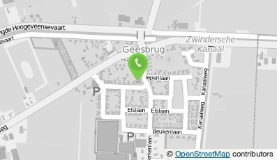 Bekijk kaart van PostNL postkantoor in Geesbrug