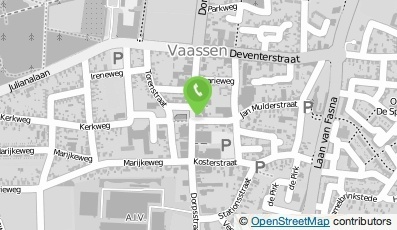 Bekijk kaart van PostNL postkantoor in Vaassen