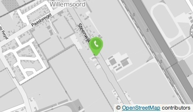 Bekijk kaart van PostNL postkantoor in Willemsoord