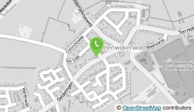 Bekijk kaart van PostNL postkantoor in Steenwijkerwold