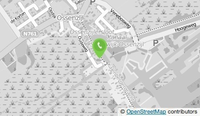 Bekijk kaart van PostNL postkantoor in Ossenzijl
