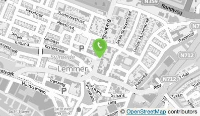 Bekijk kaart van Service Apotheek De Waag in Lemmer