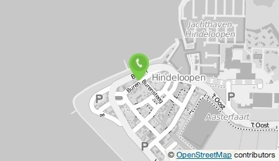 Bekijk kaart van PostNL postkantoor in Hindeloopen