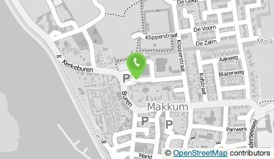 Bekijk kaart van PostNL postkantoor in Makkum