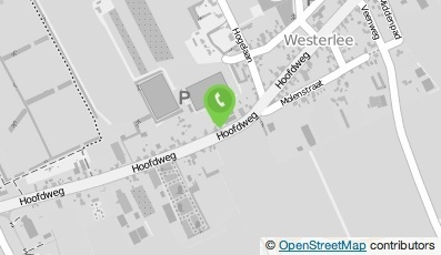 Bekijk kaart van PostNL postkantoor in Westerlee