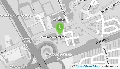 Bekijk kaart van Open Universiteit en Hoofdkantoor in Heerlen