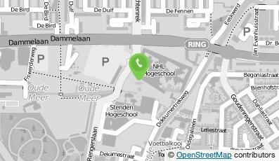 Bekijk kaart van Open Universiteit in Leeuwarden