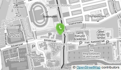 Bekijk kaart van Open Universiteit in Amsterdam