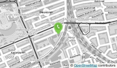 Bekijk kaart van PuntP - Oost in Amsterdam
