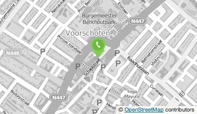 Bekijk kaart van Van der Voort Schoenen BV in Voorschoten