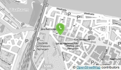 Bekijk kaart van Mediq Apotheek 't Weeshuis in Nijmegen