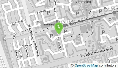 Bekijk kaart van BENU Apotheek De Binnenhof in Rotterdam
