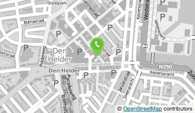 Bekijk kaart van Boekhandel de drie boekjes in Den Helder