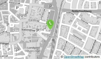 Bekijk kaart van GGZ Drenthe in Assen