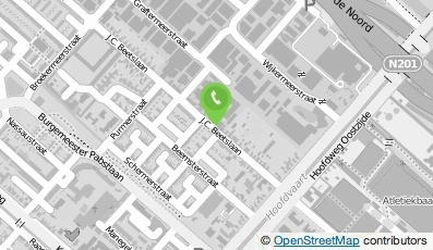 Bekijk kaart van Roads in Hoofddorp