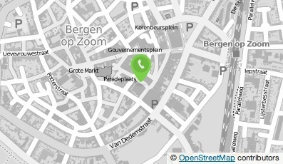 Bekijk kaart van Notthesame in Bergen op Zoom