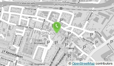 Bekijk kaart van Schoenhandel E. Dijkhuis en Zn. VOF in Uithuizen