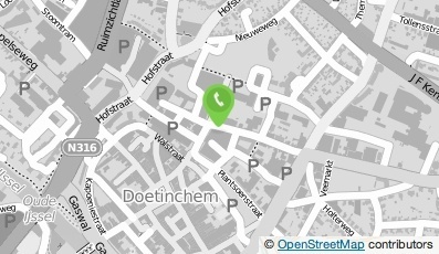 Bekijk kaart van Jac Hensen in Doetinchem