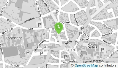 Bekijk kaart van Phone Service point Laren in Laren (Noord-Holland)