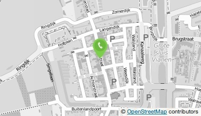 Bekijk kaart van Boekhandel Niestadt in Vianen (Utrecht)