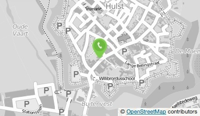 Bekijk kaart van Boekhandel van Remortel in Hulst