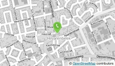 Bekijk kaart van Kantoorboekhandel Peter Swaanen in Hilvarenbeek