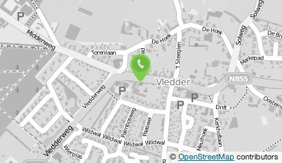 Bekijk kaart van Boekhandel Vledderland in Vledder